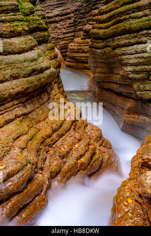 Gorge, stream, Taugl, Tauglbach, Tauglbachklamm, Hallein District, Salzburg, Austria