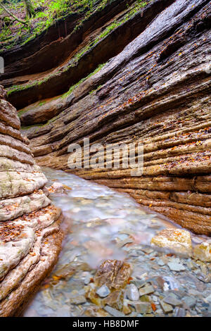 Gorge, stream, Taugl, Tauglbach, Tauglbachklamm, Hallein District, Salzburg, Austria