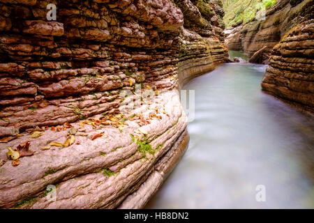 Gorge, stream, Taugl, Tauglbach, Tauglbachklamm, Hallein District, Salzburg, Austria