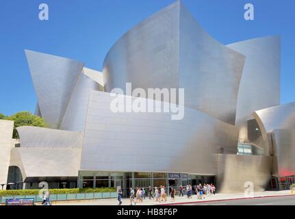 LA Phil, Los Angeles Philharmonic, Walt Disney Concert Hall, architect Frank Gehry, Downtown, Los Angeles, California, USA Stock Photo