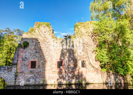 Schontal Park in Aschaffenburg Stock Photo