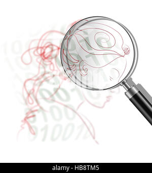 drawing woman Stock Photo