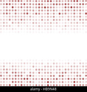 Halftone Patterns. Pink Dotted Background Stock Photo