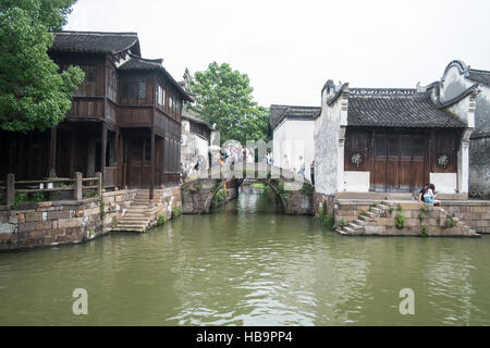 China, Wuzhen, Xizha Scenic Zone Stock Photo