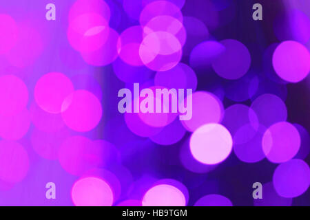 Lilac blurred lights Stock Photo