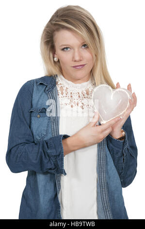 Cold Hearted Woman Stock Photo