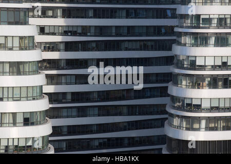 Wangjing soho Beijing China Stock Photo