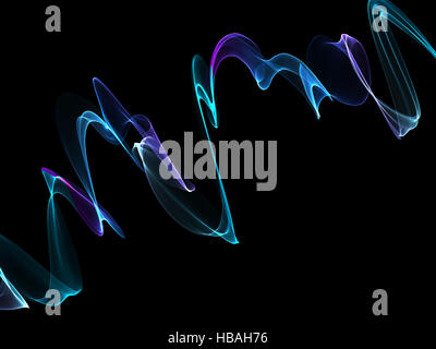 abstract colorful twisted net web waves Stock Photo - Alamy