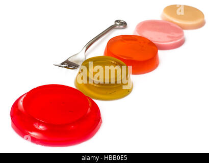 Multi Colored Marmalade Stock Photo
