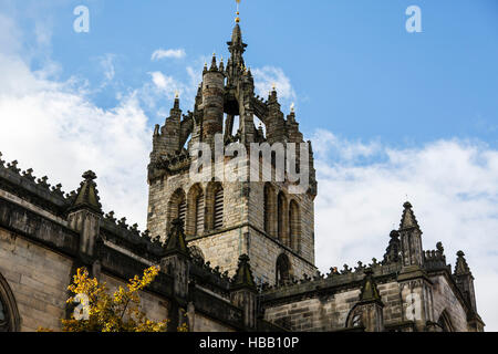 Exterior of Saint Giles' Cathedral, Edinburgh, Scotland Stock Photo