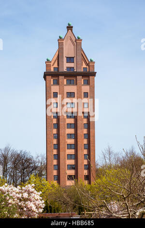 Water Tower Hamburg Stellingen Stock Photo