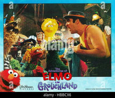 THE ADVENTURES OF ELMO IN GROUCHLAND, Mandy Patinkin, Elmo, Oscar The ...