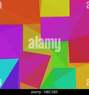 Abstract Low Poly Background Stock Photo