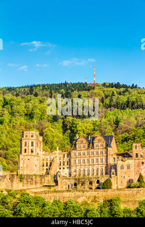 Heidelberg Castle ruin Stock Photo
