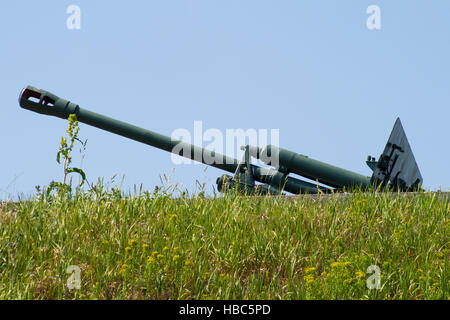 parts of the Soviet military machine Stock Photo