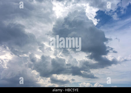 sky before rain Stock Photo