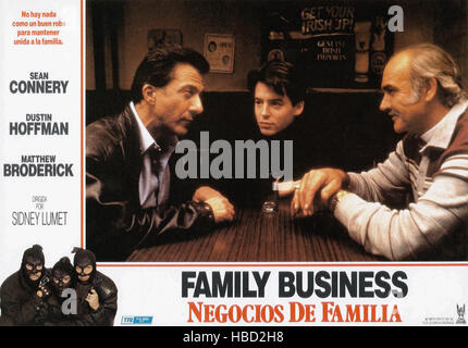 FAMILY BUSINESS, (aka NEGOCIOS DE FAMILIA), from left: Dustin Hiffman ...