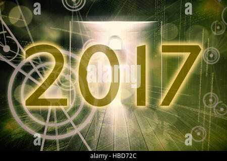 Composite image of 2017 Stock Photo