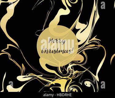 Marble Gold texture seamless pattern Stock Vector