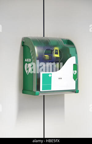 Automated External Defibrillator Stock Photo