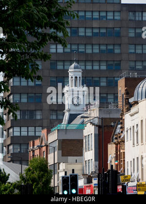 Europe, UK, England, London, Holloway clocktower Stock Photo