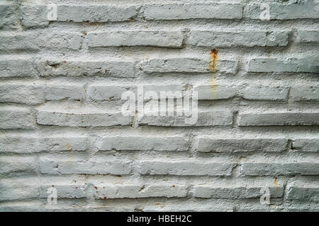 White brick wall, perfect as a background, square photograph Stock Photo