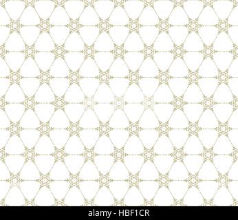 Snowflakes seamless pattern. EPS 10 Stock Vector