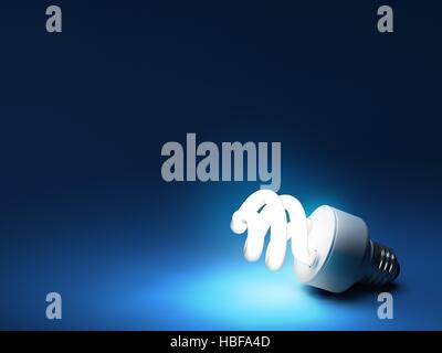 compact fluorescent lamp Stock Photo