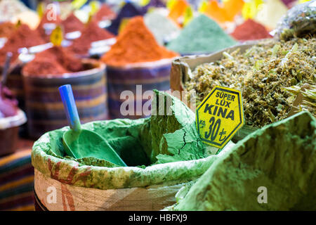 Henna for sale at bazaar, Istanbul. Turkey Stock Photo - Alamy