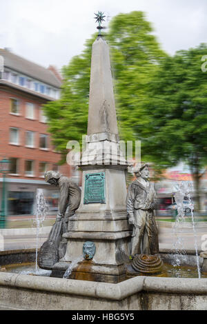 Fürbringer fountain in Emden, East Frisia Stock Photo