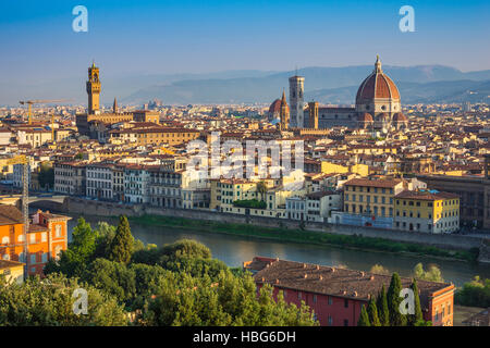 Florence city skyline, Italy Stock Photo