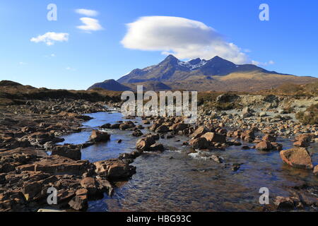 Mountains in Highland, Scotland Stock Photo