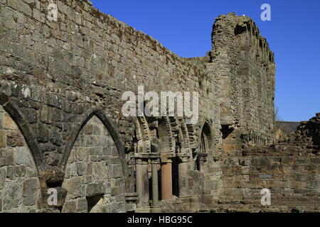 Ruin of St Andrews Cathedral, Scotland Stock Photo