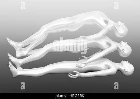 Astral Projection Stock Photo