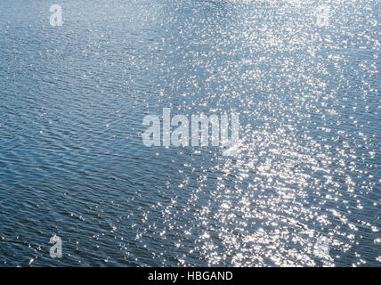 sparkling water surface Stock Photo