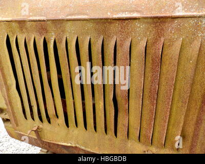 Rusted air vent Stock Photo