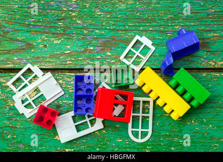 designer toys made of plastic Stock Photo
