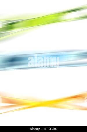 Glow shiny blue and orange stripes background Stock Photo - Alamy