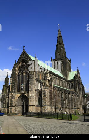 Glasgow cathedral Scotland, UK Stock Photo