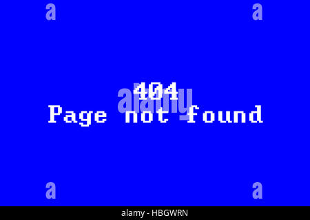 Page not found 404 error Stock Photo