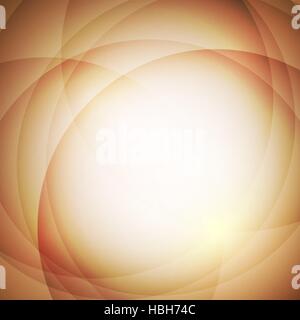 Abstract orange background with circle, stock vector Stock Vector