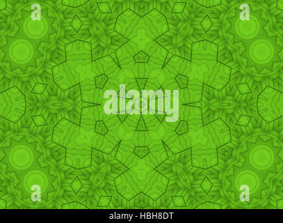 Abstract green pattern Stock Photo