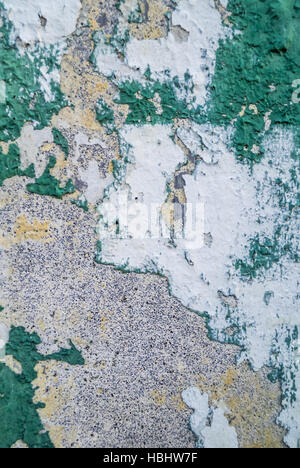 Green grunge wall texture Stock Photo
