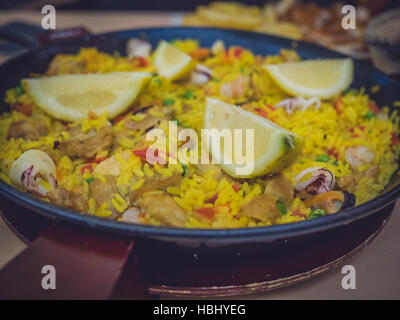 Paella Stock Photo
