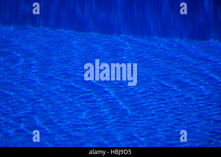Deep blue water background Stock Photo