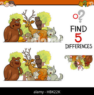 find 5 differences game online