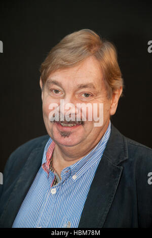 GÖRAN ÅHGREN Journalist at Swedish television news room 2016 Stock Photo