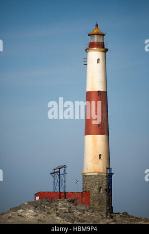 Lighthouse at Dias Point Stock Photo