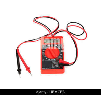 Electric multimeter Stock Photo