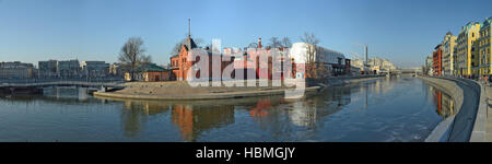 Factory Red October Stock Photo